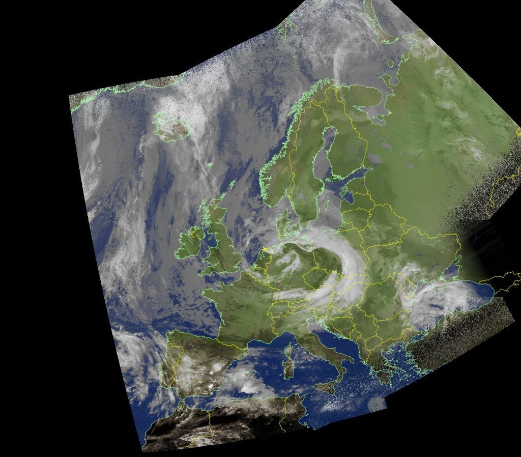 weersatelliet afbeelding
